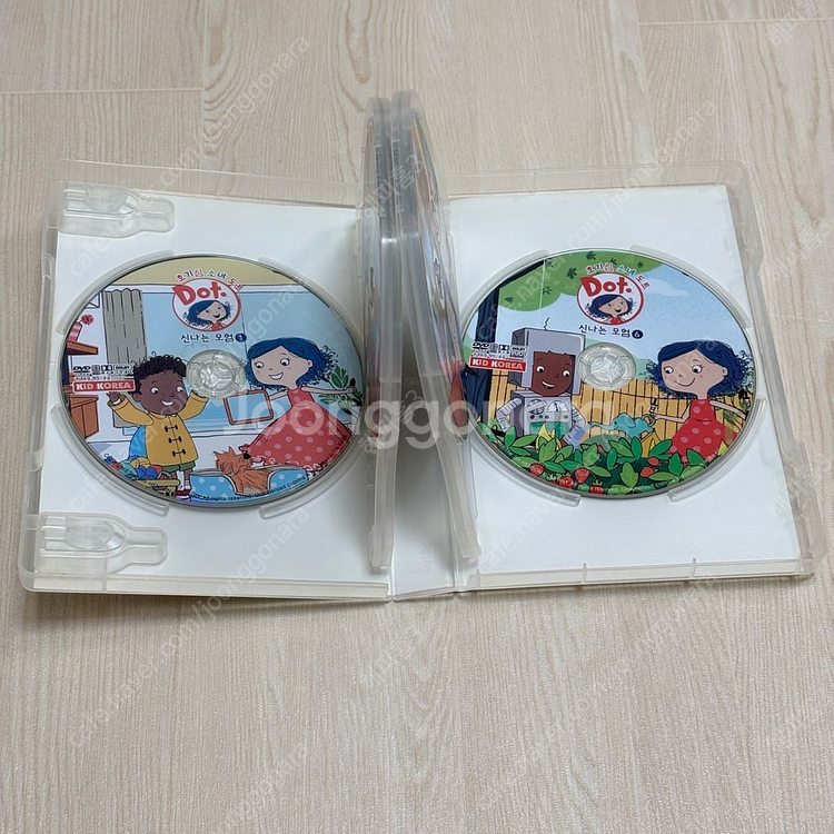 영어 DVD - 호기심 소녀 도트 . 신나는 모험--1