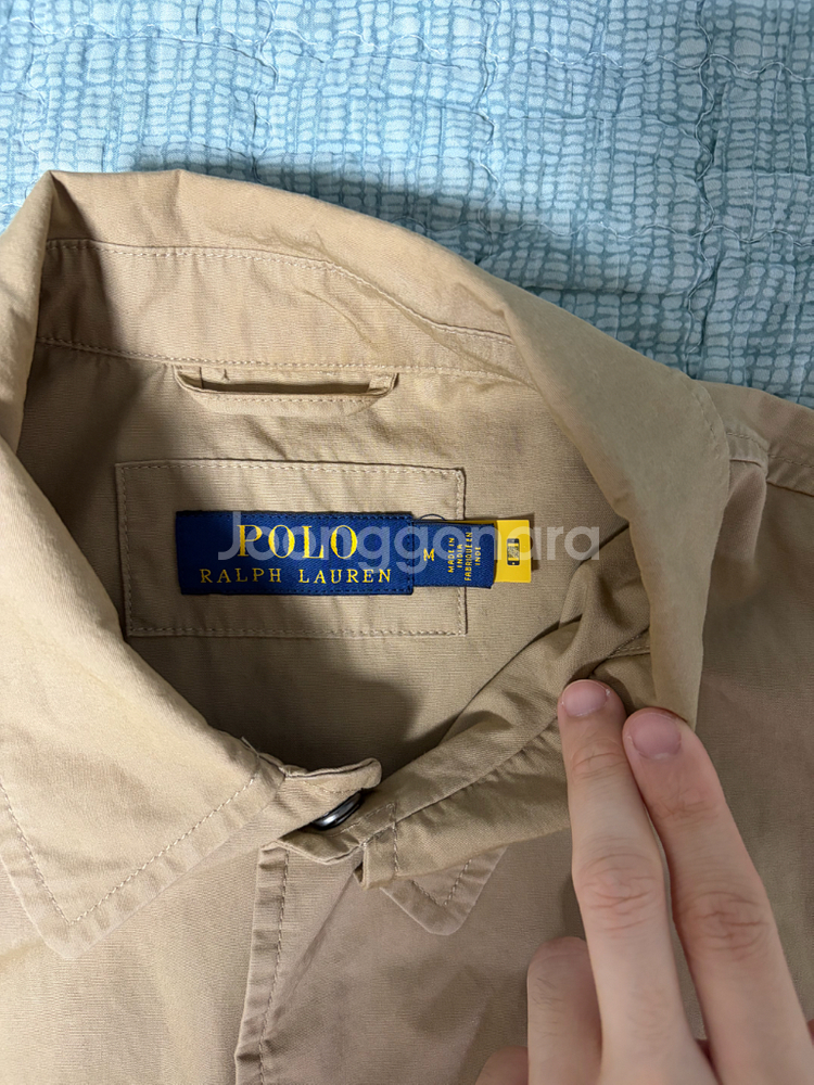 폴로 랄프로렌 포플란 코치 자켓 M 판매--1