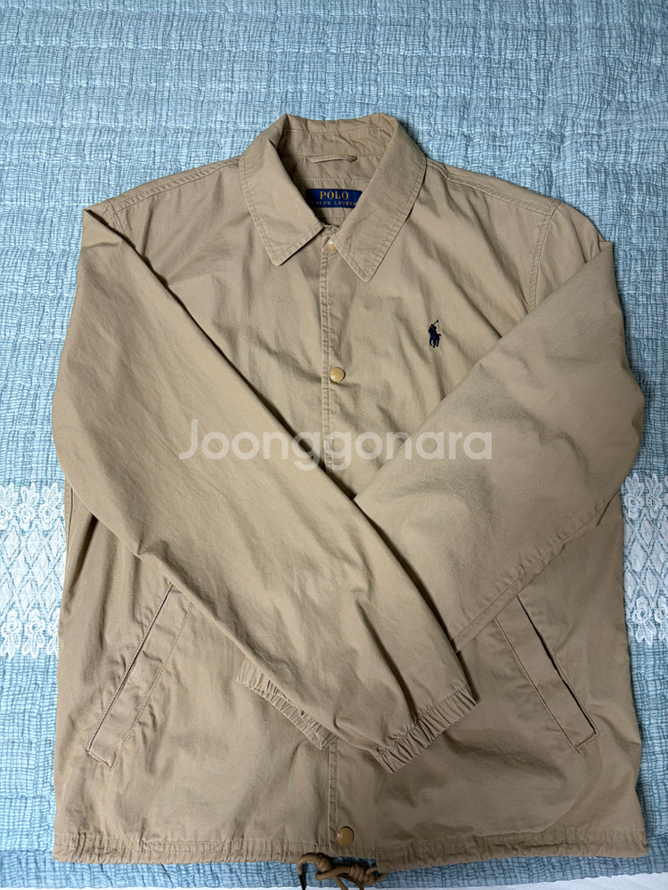 폴로 랄프로렌 포플란 코치 자켓 M 판매--0