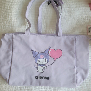 쿠로미 캐릭터 에코백 라벤더새상품