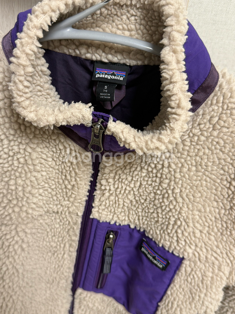 파타고니아 키즈 레트로 플리스 S사이즈--2
