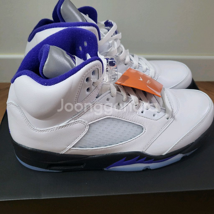 정품 새제품 나이키 나코탭 에어 조던5 레트로 다크콩코드 (270)--1