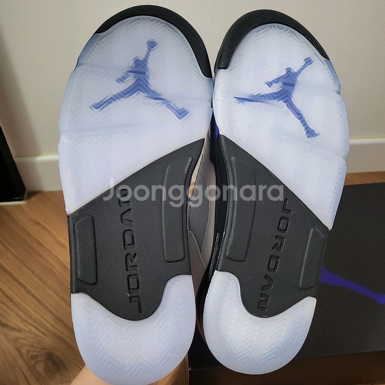 정품 새제품 나이키 나코탭 에어 조던5 레트로 다크콩코드 (270)--4