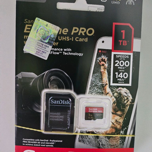 (미개봉) 샌디스크 마이크로 sd 익스트림 프로 1TB