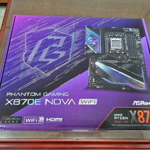 ASRock X870E NOVA WIFI 메인보드 팝니다.