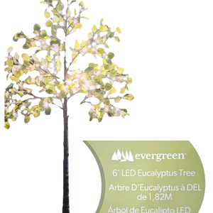 LED 유칼립투스 나무 장식