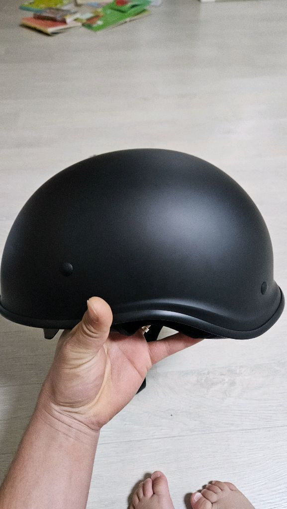 헬리케이스 벤추라 선 쉴드 X06 하프 헬멧--3