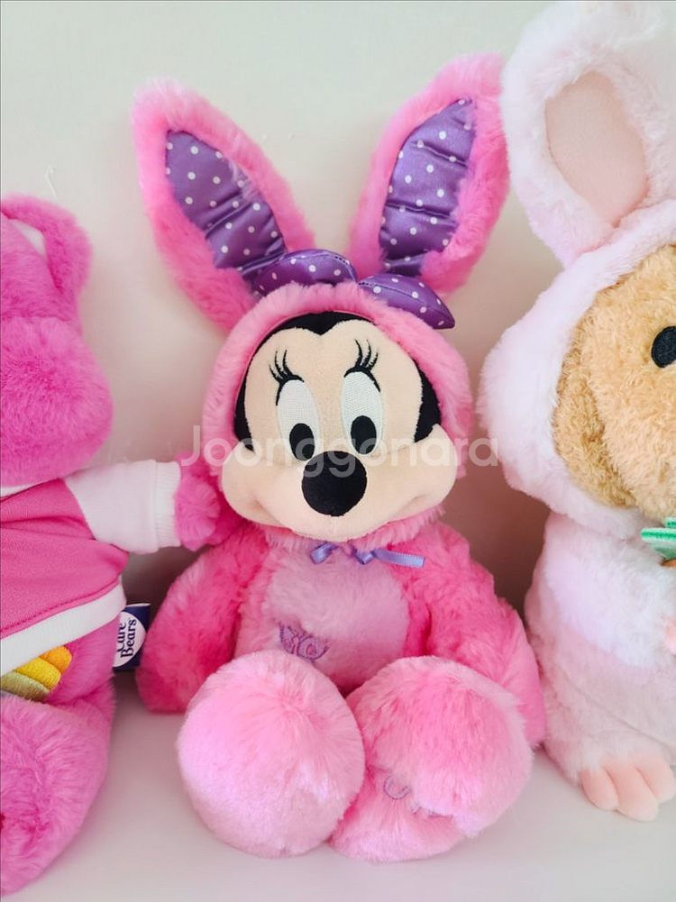 디즈니 미니마우스 케어베어 쿼카 토끼 말차 인형 핑크 미국빈티지 샵 홈 카페 인테리어 소품 신혼집 결혼선물--2