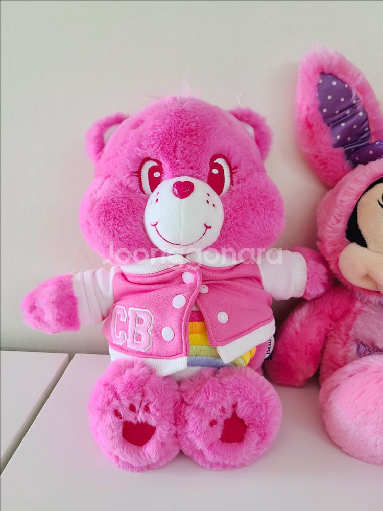 디즈니 미니마우스 케어베어 쿼카 토끼 말차 인형 핑크 미국빈티지 샵 홈 카페 인테리어 소품 신혼집 결혼선물--1