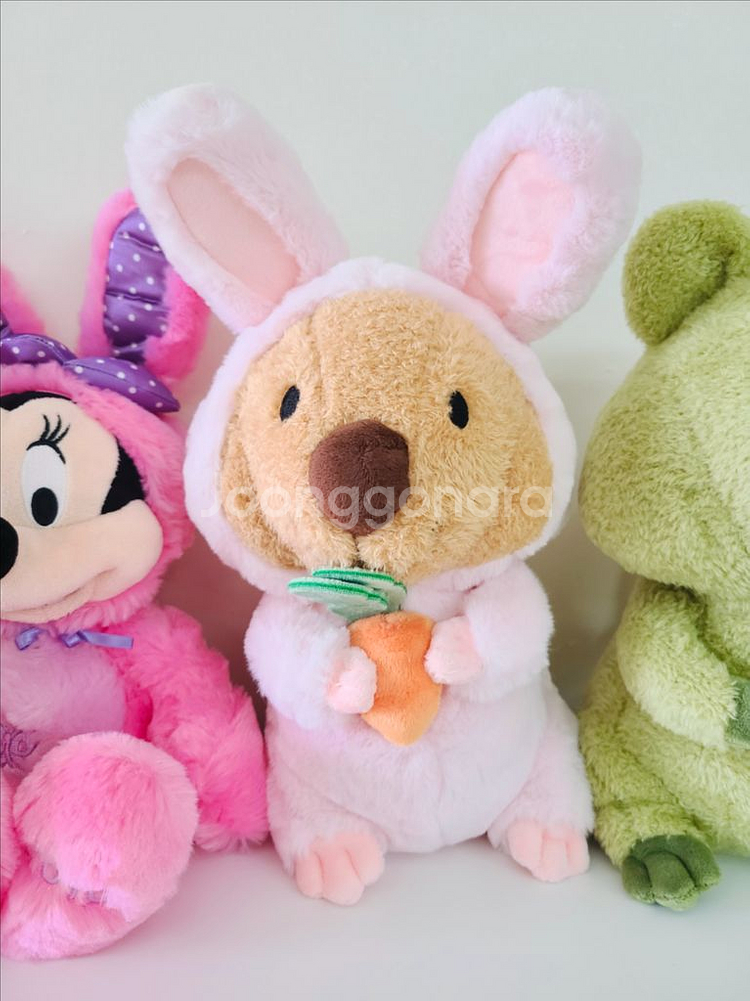 디즈니 미니마우스 케어베어 쿼카 토끼 말차 인형 핑크 미국빈티지 샵 홈 카페 인테리어 소품 신혼집 결혼선물--3