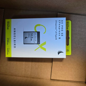 엔젤버드 AV PRO SE CFexpress 4.0 Type B 512GB