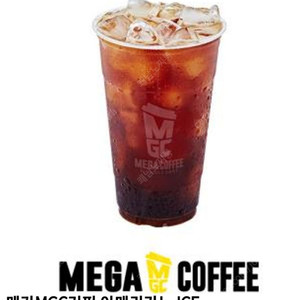 메가커피 아이스 아메리카노 1600원
