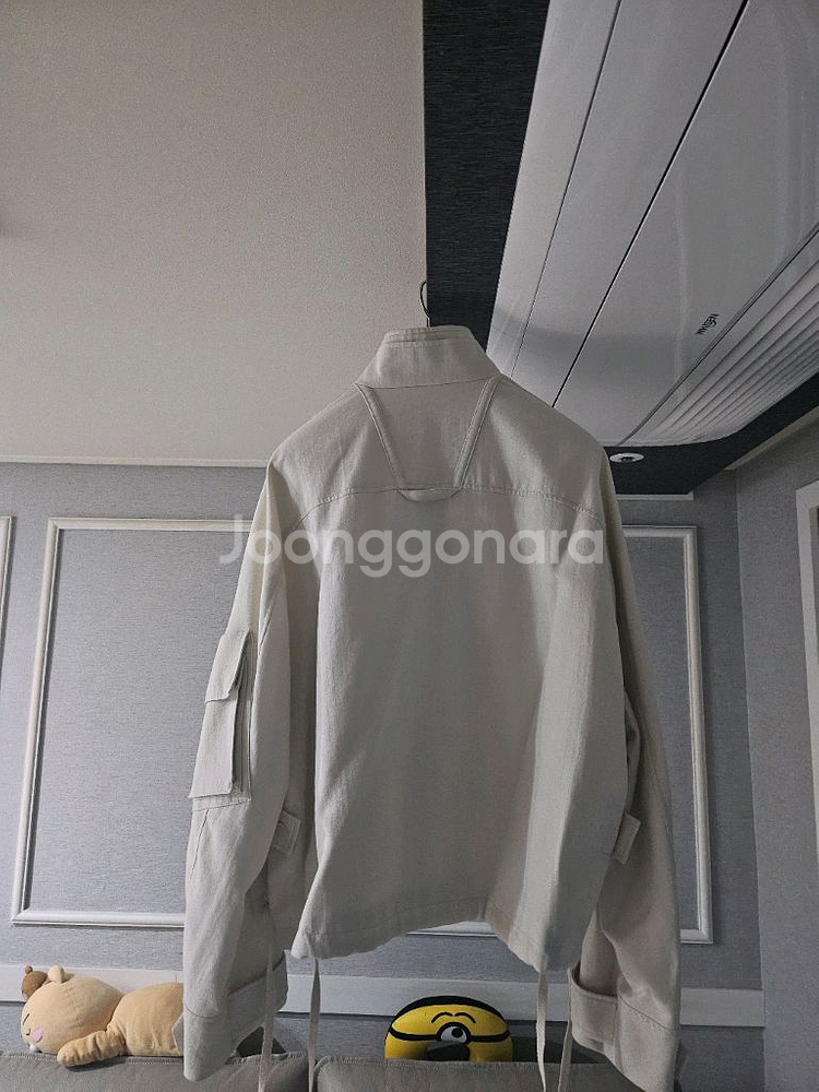 [거의 새것] 솔리드옴므 포켓 크롭 자켓 점퍼 48--1