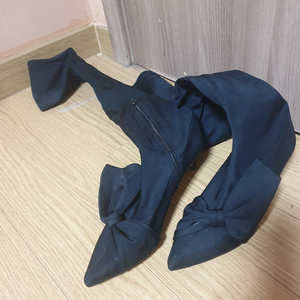 자라 리본 롱부츠 38사이즈