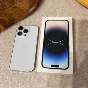 아이폰14프로 256기가 풀박스 배터리효율 100%