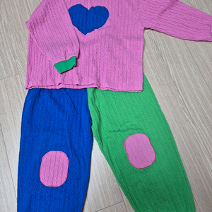 여아 니트 상하복 세트 86