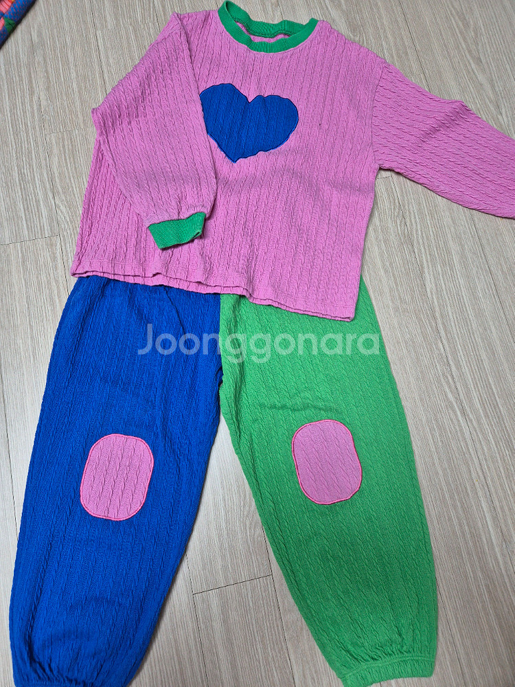 여아 니트 상하복 세트 86--1