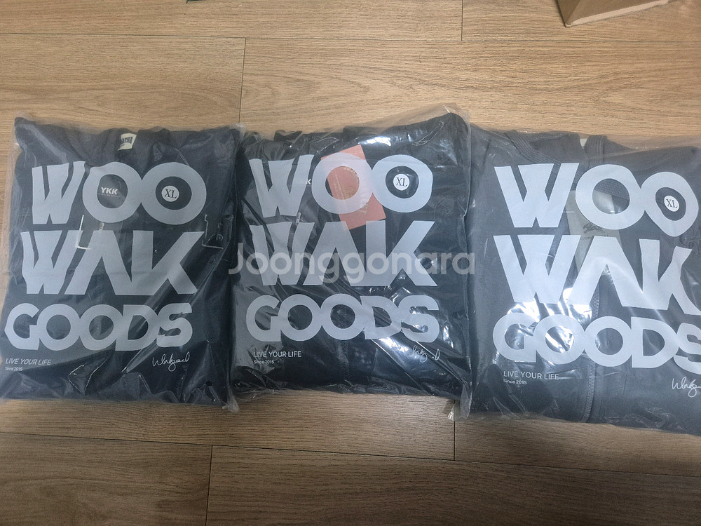 우왁굳즈 후드집업 3종--0