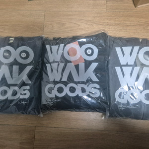 우왁굳즈 후드집업 3종