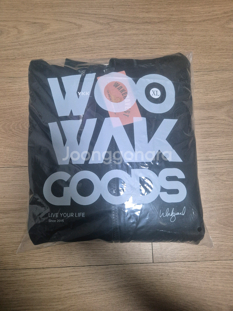 우왁굳즈 후드집업 3종--3