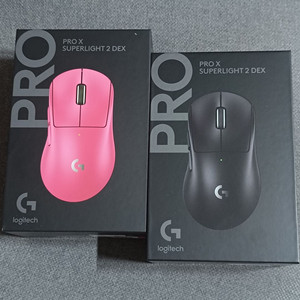 로지텍 G PRO X SUPERLIGHT 2 DEX 무선 게이밍 마우스 미개봉 부산