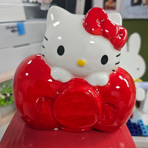 키티 리본 저금통