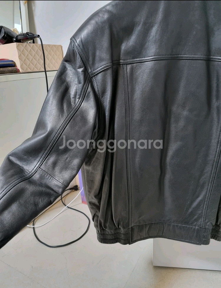 남성 양가죽자켓--2