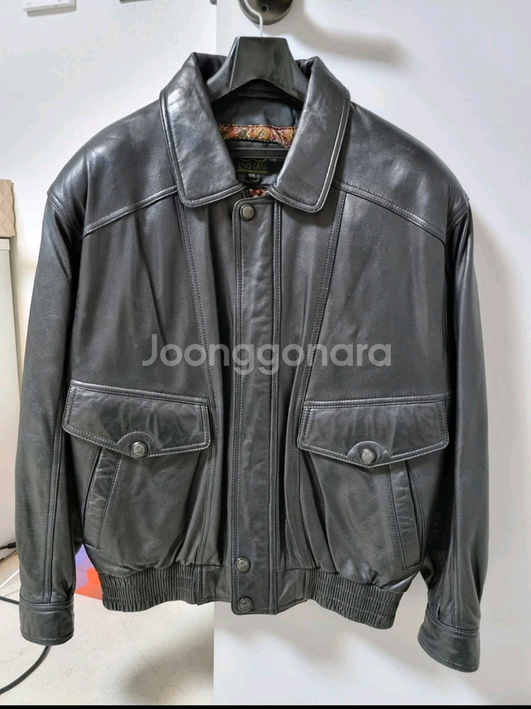 남성 양가죽자켓--6