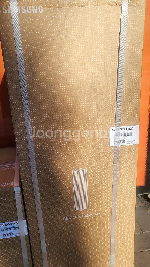 미개봉 삼성비스포크 큐브에어 인피니트라인 공기청정기--4