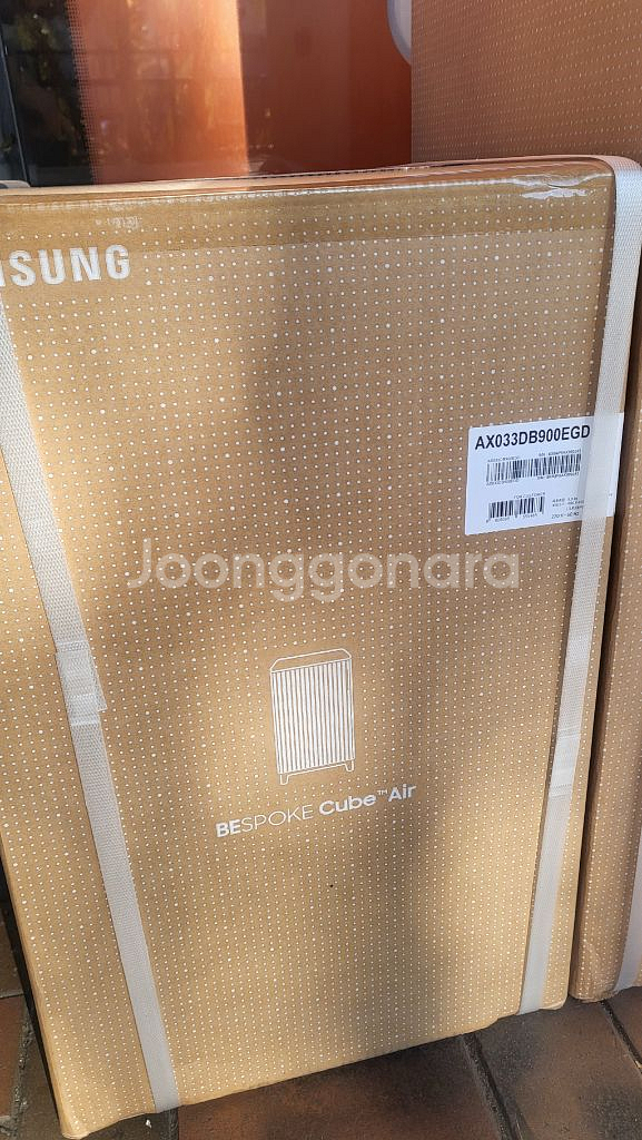 미개봉 삼성비스포크 큐브에어 인피니트라인 공기청정기--3