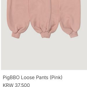 보나츠 피그뽀 루즈 팬츠 xs