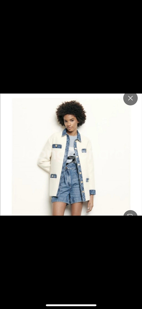 산드로 제니 자켓 1사이즈--2