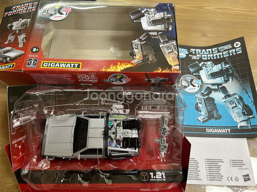 트랜스포머 콜라보 에이전트 나이트 액토트론 기가와트 새제품--5