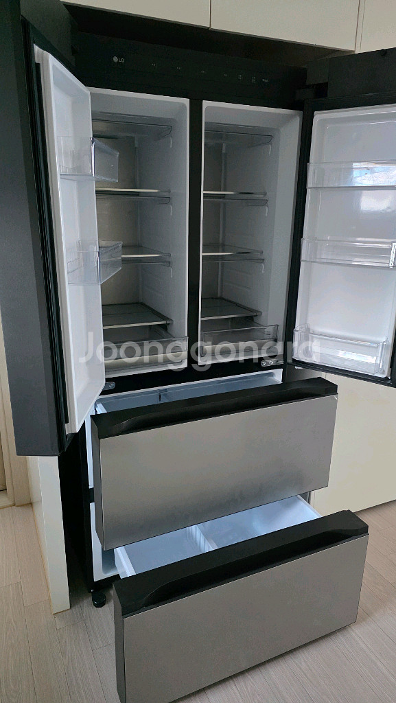 LG 디오스 오브제컬렉션 김치톡톡 냉장고--4
