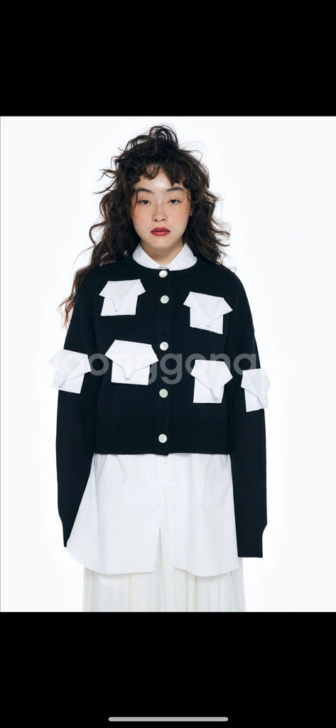 엔폴드 종이접기 가디건 1사이즈--1