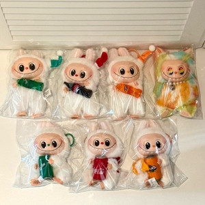 3개골라가격) 라부부 코카콜라/환타/스프라이트 인형키링 새상품