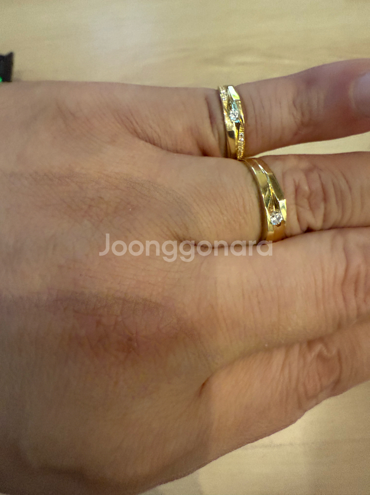 미니골드 14k 골드 커플링 미사용 판매 합니다.--1