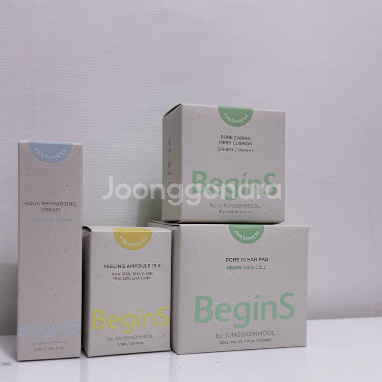 정샘물 필링 앰플 크림 토너 패드 쿠션--2