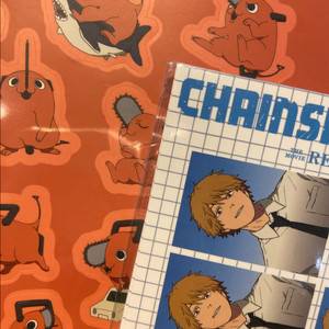 체인소맨 레제편 8주차 증명사진, 포치타 스티커