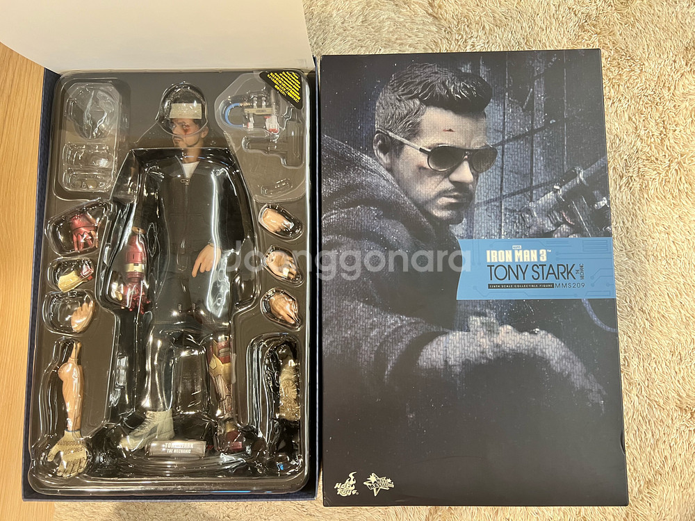 핫토이 아이언맨 2 토니 스타크 피규어--0