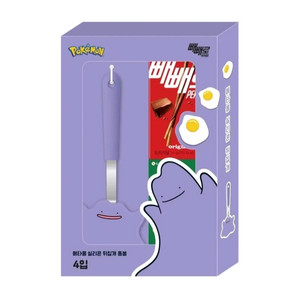 미개봉) 메타몽 실리콘 뒤집개 빼빼로 세트