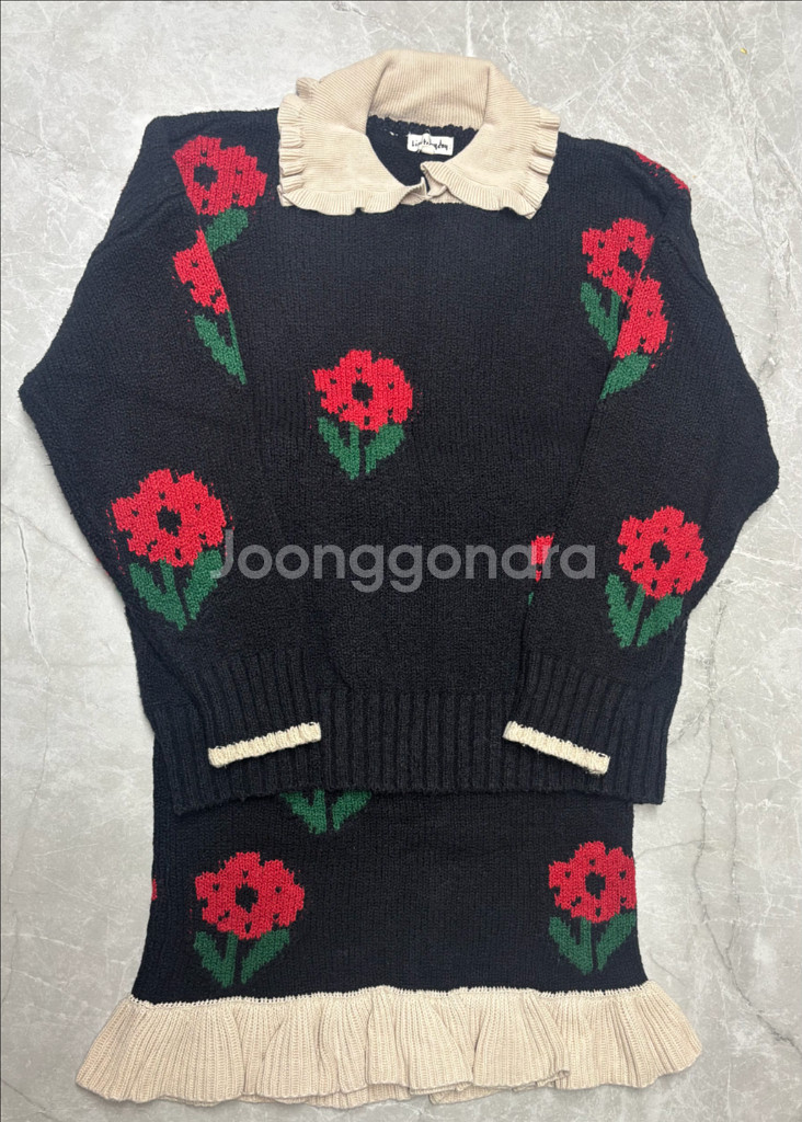 리미떼두두 니트 상하세트 xl사이즈--1