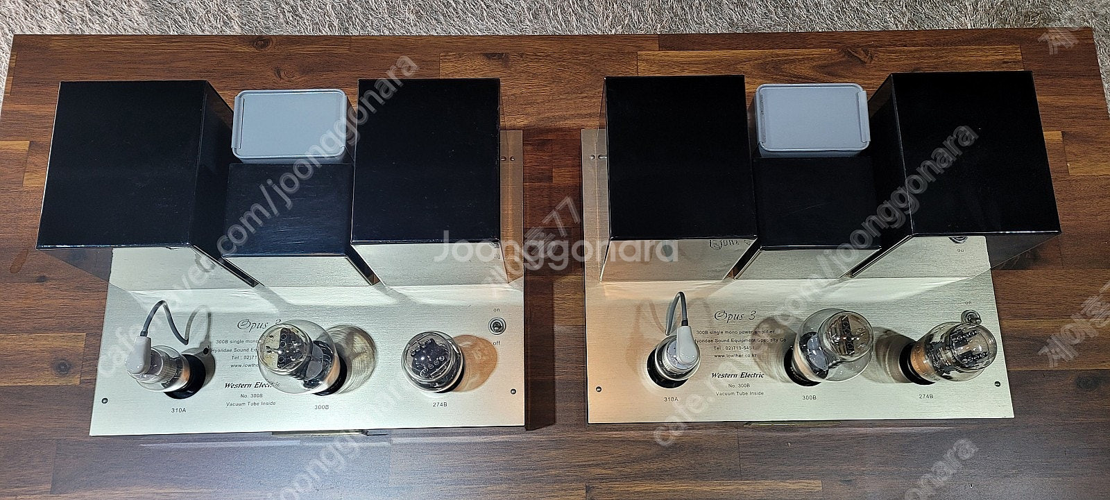 로더 lowther Opus 3 진공관 파워앰프--1