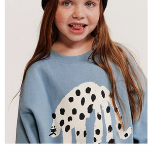 리미떼두두 블루 레오파드 상하복 세트 xl