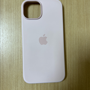 애플 아이폰14 실리콘 케이스 초크 핑크 정품