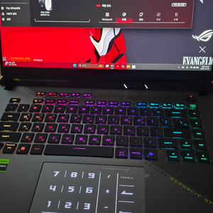 STRIX G16 G614FR 9955HX3D/5070TI/16RAM/1TSSD 10월25일구매