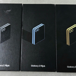 갤럭시 Z플립6_256G 단순개봉 자급제 [71.9만]