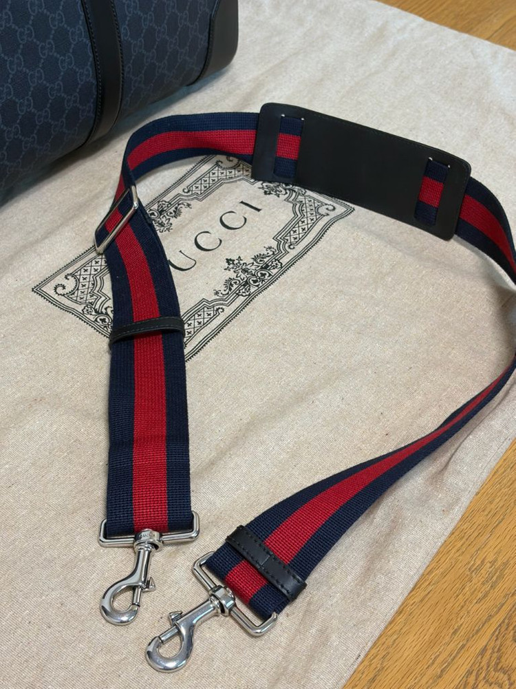 한 번도 사용 못한 [구찌 더플백] 보스턴백 807704503 풀세트--8