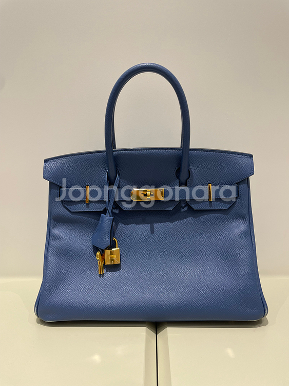 에르메스 버킨백(딥블루)--0