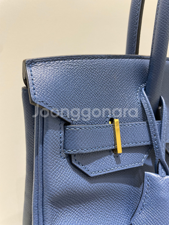 에르메스 버킨백(딥블루)--1
